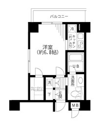 ＫＤＸレジデンス日本橋箱崎の物件間取画像